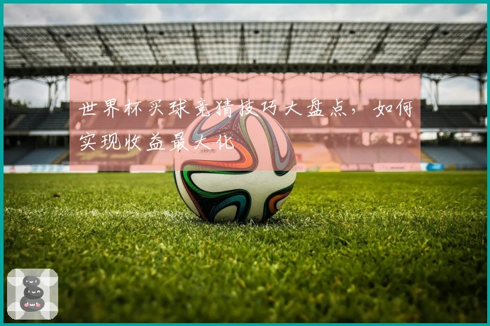 世界杯买球竞猜技巧大盘点，如何实现收益最大化