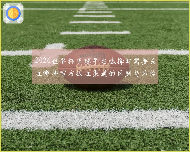 2026世界杯买球平台选择时需要关注哪些官方投注渠道的区别与风险